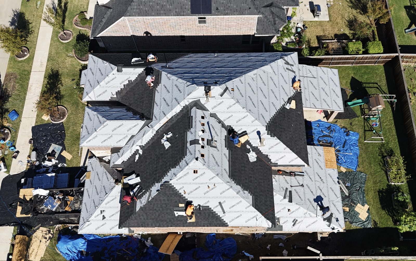 Completed Prestige Roofing project near Carrollton, TX